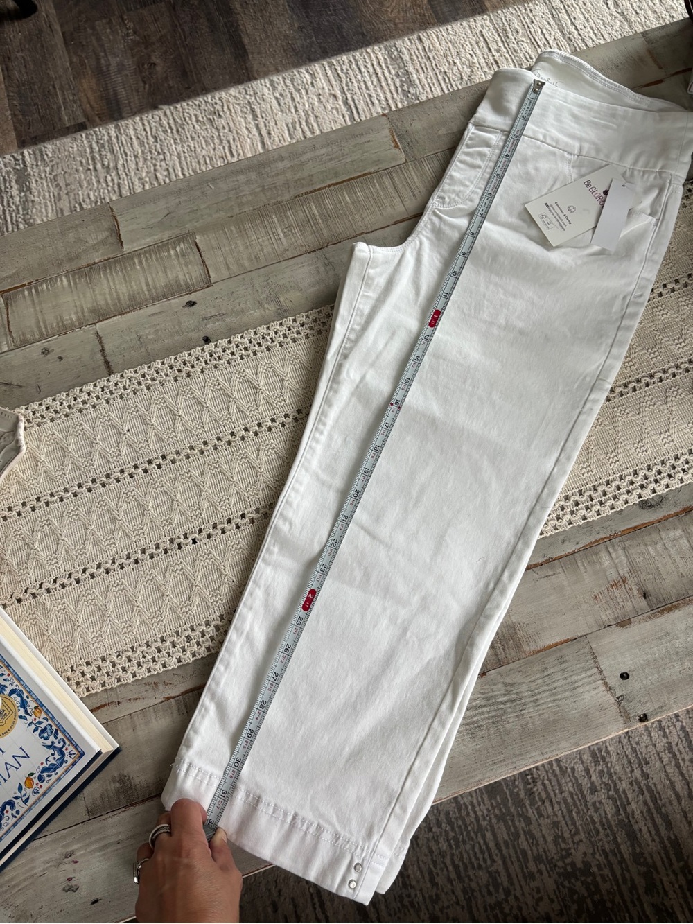 Gloria Vanderbilt White Ankle Crop Jeans - Picture 5 of 8
